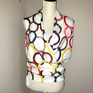 Zero + Maria Cornejo printed blouse